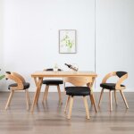 Vidaxl 4x bois courbé chaises à dîner chaises de salle à manger chaises de cuisine chaises de repas chaises ... Vidaxl 4x bois courbé chaises à dîner chaises de salle à manger chaises de cuisine chaises de repas chaises ...