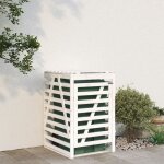 Vidaxl abri pour poubelle sur roulettes hangar pour poubelle avec porte cache - poubelles avec couvercle ...