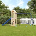 Vidaxl aire de jeux dextérieur bois de pin massif ensemble de jeu ensemble de jeu en bois ensemble de ... Vidaxl aire de jeux dextérieur bois de pin massif ensemble de jeu ensemble de jeu en bois ensemble de ...