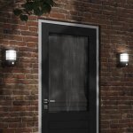 Vidaxl applique murale d'extérieur avec capteur noir acier inoxydable, éclairage mural d'extérieur, lampe ... Vidaxl applique murale d'extérieur avec capteur noir acier inoxydable, éclairage mural d'extérieur, lampe ...