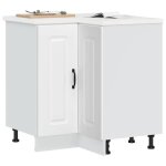 Vidaxl armoire dangle de cuisine kalmar blanc bois dingnierie 853507