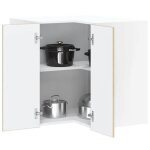 Vidaxl armoire dangle murale de cuisine lucca ch�ne sonoma armoire murale de cuisine meuble dangle mural ...