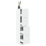 Vidaxl armoire d'apothicaire blanc 40x41x174, 5 cm bois d'ingénierie, coffre d'apothicaire, meuble d'apothicai ... Vidaxl armoire d'apothicaire blanc 40x41x174, 5 cm bois d'ingénierie, coffre d'apothicaire, meuble d'apothicai ...