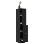 Vidaxl armoire dapothicaire noir 30x41x1745 cm bois dingénierie coffre dapothicaire meuble dapothicaire ... Vidaxl armoire dapothicaire noir 30x41x1745 cm bois dingénierie coffre dapothicaire meuble dapothicaire ...