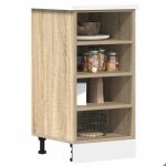 Vidaxl armoire basse chêne sonoma 40x445x815 cm bois d?ingénierie armoire de cuisine meuble de cuisine ... Vidaxl armoire basse chêne sonoma 40x445x815 cm bois d?ingénierie armoire de cuisine meuble de cuisine ...