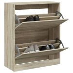 Vidaxl armoire  chaussures tagre  chaussures avec 2 tiroirs meuble  chaussures avec rangement entre ...