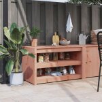 Vidaxl armoire de cuisine dext�rieur meppel �tag�re de rangement meuble de cuisine organisateur de jardin ...