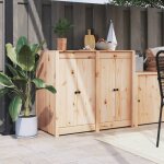 Vidaxl armoire de cuisine dext�rieur meppel meuble de rangement organisateur de jardin terrasse patio ...