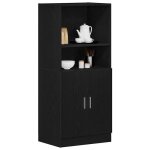 Vidaxl armoire de cuisine noir 57x415x1315 cm bois dingnierie 860122