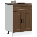 Vidaxl armoire de cuisine porto chne marron bois dingnierie 853974
