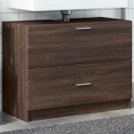 Vidaxl armoire dévier chêne marron 78x37x59 cm bois dingénierie armoire de salle de bain armoire de rangement ... Vidaxl armoire dévier chêne marron 78x37x59 cm bois dingénierie armoire de salle de bain armoire de rangement ...