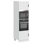 Vidaxl armoires de four 2 pcs porto blanc bois d'ingénierie 3315051 Vidaxl armoires de four 2 pcs porto blanc bois d'ingénierie 3315051