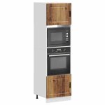 Vidaxl armoires de four 2 pcs porto vieux bois bois ding�nierie 3315059
