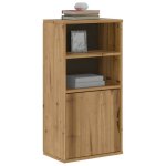 Vidaxl armoire lat�rale odda 40x24x79 cm bois massif pin armoire buffet meuble de rangement de cuisine ...