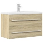 Vidaxl armoire de lavabo vieux bois 80x38, 5x48 cm bois d'ingénierie 856227 Vidaxl armoire de lavabo vieux bois 80x38, 5x48 cm bois d'ingénierie 856227