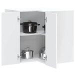 Vidaxl armoire murale dangle de cuisine kalmar blanc bois ingnierie 853617