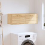 Vidaxl armoire murale chne sonoma 100x365x35 cm bois dingnierie 830119