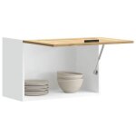 Vidaxl armoire murale de cuisine porto ch�ne artisanal bois ing�nierie meuble mural de cuisine armoire ...