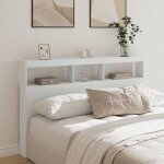 Vidaxl armoire tête de lit avec led tête de lit avec compartiment meuble de rangement chambre à coucher ... Vidaxl armoire tête de lit avec led tête de lit avec compartiment meuble de rangement chambre à coucher ...