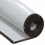 Vidaxl bche transparente avec ?illets 10x10 m polythylne, bche claire, bche claire rsistante, bche ...