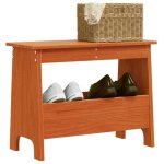 Vidaxl banc dentre sige avec tagre banc  chaussures meuble de rangement organisateur de couloir ...