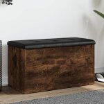 Vidaxl banc de rangement coffre de rangement avec coussin organisateur de vtements jouets couloir salon ...