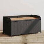 Vidaxl banc de rangement coffre à jouets meuble de rangement organisateur de jardin terrasse patio noir ... Vidaxl banc de rangement coffre à jouets meuble de rangement organisateur de jardin terrasse patio noir ...
