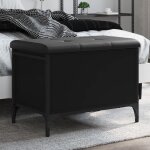 Vidaxl banc de rangement coffre de rangement avec coussin organisateur de vtements jouets couloir salon ...