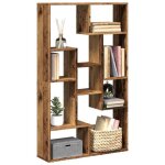 Vidaxl biblioth�que vieux bois 72x20x1205 cm bois ding�nierie 858163