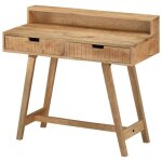 Vidaxl bois de manguier brut solide bureau table dordinateur table detude table decriture meuble informatique ... Vidaxl bois de manguier brut solide bureau table dordinateur table detude table decriture meuble informatique ...