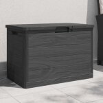 Vidaxl bo�te � coussins dext�rieur anthracite 775x445x53 cm pp conteneur � coussins bo�te � coussins ...