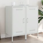 Vidaxl buffets 2 pcs armoires avec pieds placards avec porte meubles de rangement salon chambre  coucher ...