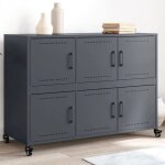 Vidaxl buffet armoire avec porte placard avec rangement organisateur de salle de s�jour salon maison ...