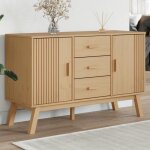 Vidaxl buffet armoire avec tiroir et porte garde - robe avec pieds meuble de rangement avec compartiment ...