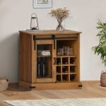 Vidaxl buffet halden avec porte coulissante 80x40x80 cm bois massif armoire de rangement armoire de rangement ... Vidaxl buffet halden avec porte coulissante 80x40x80 cm bois massif armoire de rangement armoire de rangement ...