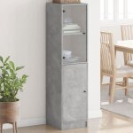Vidaxl buffet avec portes en verre armoire lat�rale avec rangement meuble de salon salle de s�jour int�rieur ...