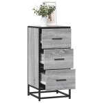 Vidaxl buffet sonoma gris 355x35x76 cm bois dingénierie et métal meuble de rangement meuble de rangement ... Vidaxl buffet sonoma gris 355x35x76 cm bois dingénierie et métal meuble de rangement meuble de rangement ...