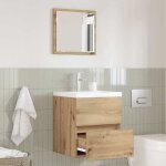 Vidaxl cabinet de salle de bain chne artisanal 41 x 38. 5 x 45 cm