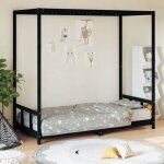 Vidaxl cadre de lit pour enfants lit simple avec sommier � lattes meuble de chambre � coucher scandinave ...