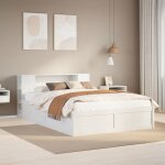 Vidaxl cadre de lit sans matelas blanc 160x200 cm bois de pin massif lit cadre de lit en bois massif ... Vidaxl cadre de lit sans matelas blanc 160x200 cm bois de pin massif lit cadre de lit en bois massif ...
