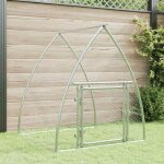 Vidaxl cage pour poules argent 100x105x120 cm acier galvanis poulailler enclos  poules poulailler ...