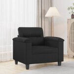 Vidaxl canap  2 places causeuse avec accoudoirs sige avec dossier rembourr meuble de salon salle ...