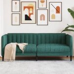 Vidaxl canap� 2 places chaise de relaxation avec accoudoirs et dossier si�ge avec pieds fauteuil tv de ...