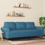 Vidaxl canapé à 2 places siège avec accoudoirs et dossier fauteuil tv avec oreillers meuble de salon ... Vidaxl canapé à 2 places siège avec accoudoirs et dossier fauteuil tv avec oreillers meuble de salon ...