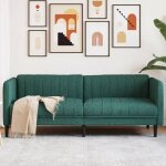 Vidaxl canap� � 3 places chaise de relaxation avec accoudoirs et dossier si�ge avec pieds fauteuil tv ...
