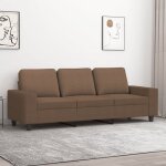 Vidaxl canap� � 3 places si�ge avec accoudoirs fauteuil avec dossier meuble de salon salle de s�jour ...