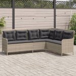 Vidaxl canapé de jardin avec coussins forme de l gris clair poly rotin canapé dextérieur canapé dextérieur ... Vidaxl canapé de jardin avec coussins forme de l gris clair poly rotin canapé dextérieur canapé dextérieur ...