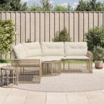 Vidaxl canapé de jardin et coussins et repose - pied en forme de l rotin canapé dextérieur canapé dextérieur ... Vidaxl canapé de jardin et coussins et repose - pied en forme de l rotin canapé dextérieur canapé dextérieur ...