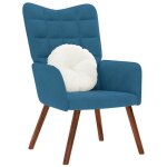 Vidaxl chaise de relaxation bleu velours chaise chaise de salon fauteuil relax chaise longue siège de ... Vidaxl chaise de relaxation bleu velours chaise chaise de salon fauteuil relax chaise longue siège de ...