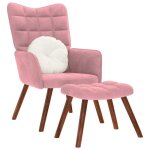 Vidaxl chaise de relaxation avec tabouret rose velours chaise chaise de salon fauteuil relax chaise longue ... Vidaxl chaise de relaxation avec tabouret rose velours chaise chaise de salon fauteuil relax chaise longue ...